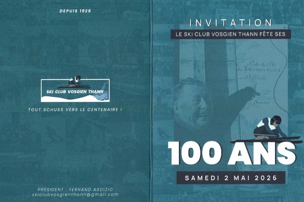 2 mai 2026 - Cent ans du Ski Club Vosgien Thann