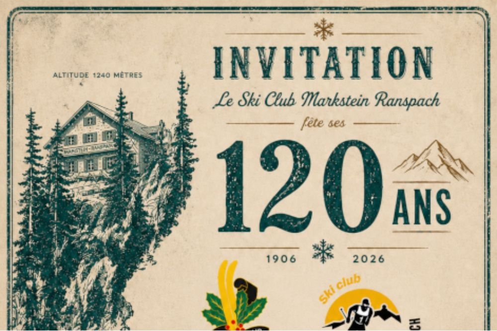 14 juin 2026 - 120 ans du Ski Club Markstein Ranspach